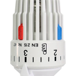 Головка термостатическая STOUT - M30x1.5 (регулировка 6-28°C, цвет белый)