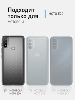 Чехол ROSCO для Motorola Moto E20 оптом (арт. MOTO-E20-TPU-TRANSPARENT)