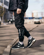 Брюки BLK CROWN Thunder Logo Black