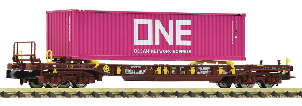 Платфора T3 с 40' контейнером "ONE", AAE, VI эпоха