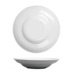 Тарелка глубокая 300 мл d 27,2 см h5,5 см белая фарфор Glory Eco P.L. Proff Cuisine [6]