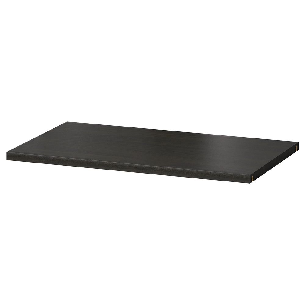 IKEA BESTÅ  (ИКЕА БЕСТО)  -  Полка - чёрно-коричневая 56x36 см