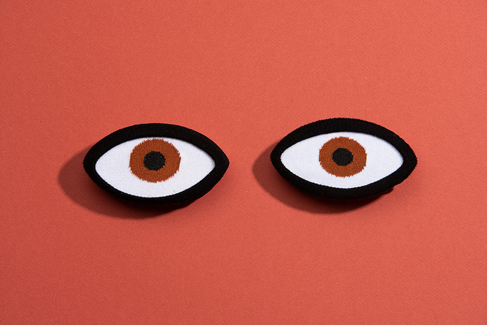 Носки eye, коричневые