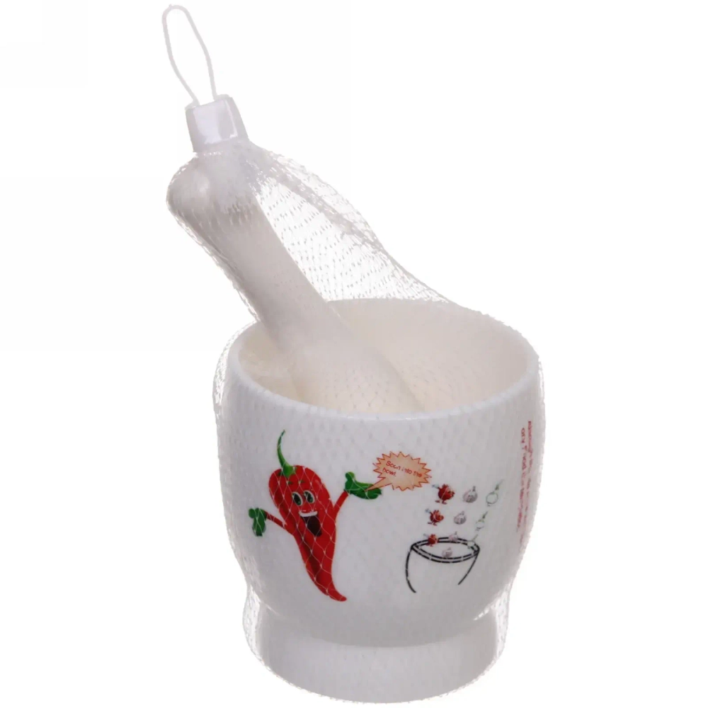 Ступка пластиковая с пестиком для измельчения продуктов
