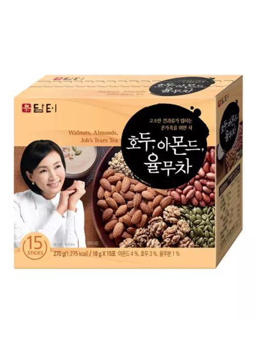 Корейский чай Damtuh Walnuts Almond Job's Tears 15 саше