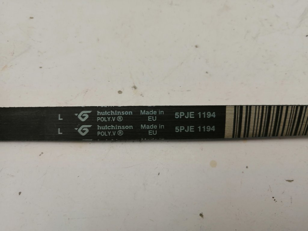 WMSG608 кт105 Ремень привода 1194 5PJE для стиральной машины Hotpoint-Ariston WMSG608 б/у
