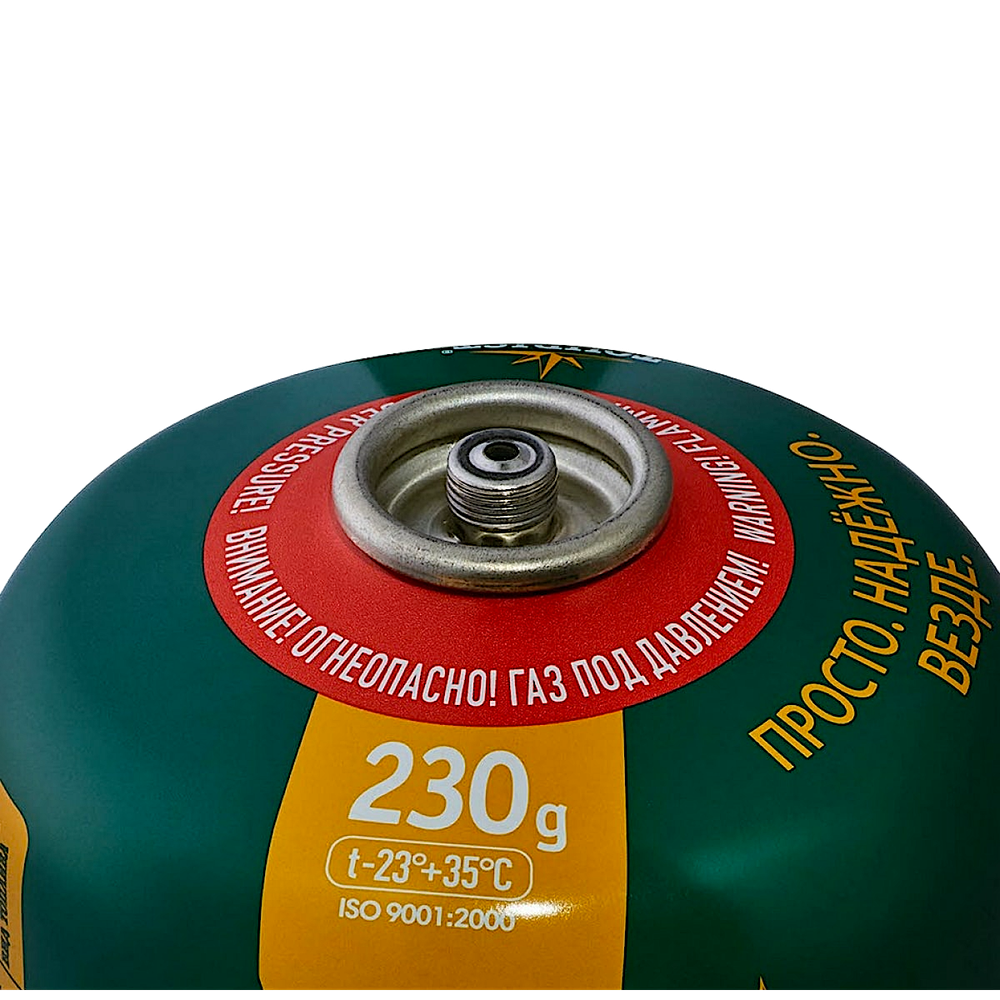 Баллон газовый  230г Tourist TBR-230  -23°С +35°С