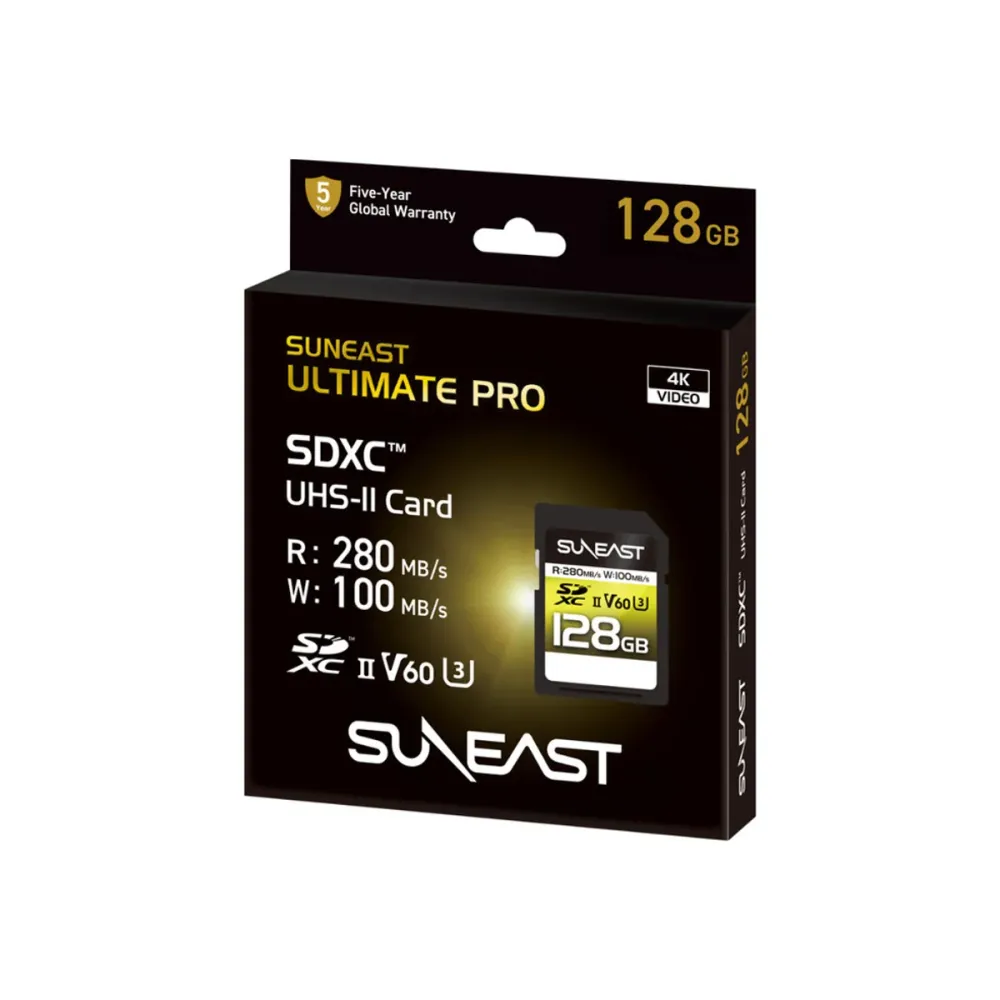 Карта памяти Suneast ULTIMATE PRO microSDXC 128GB UHS-II U3 V60, R/W 280/100 МБ/с