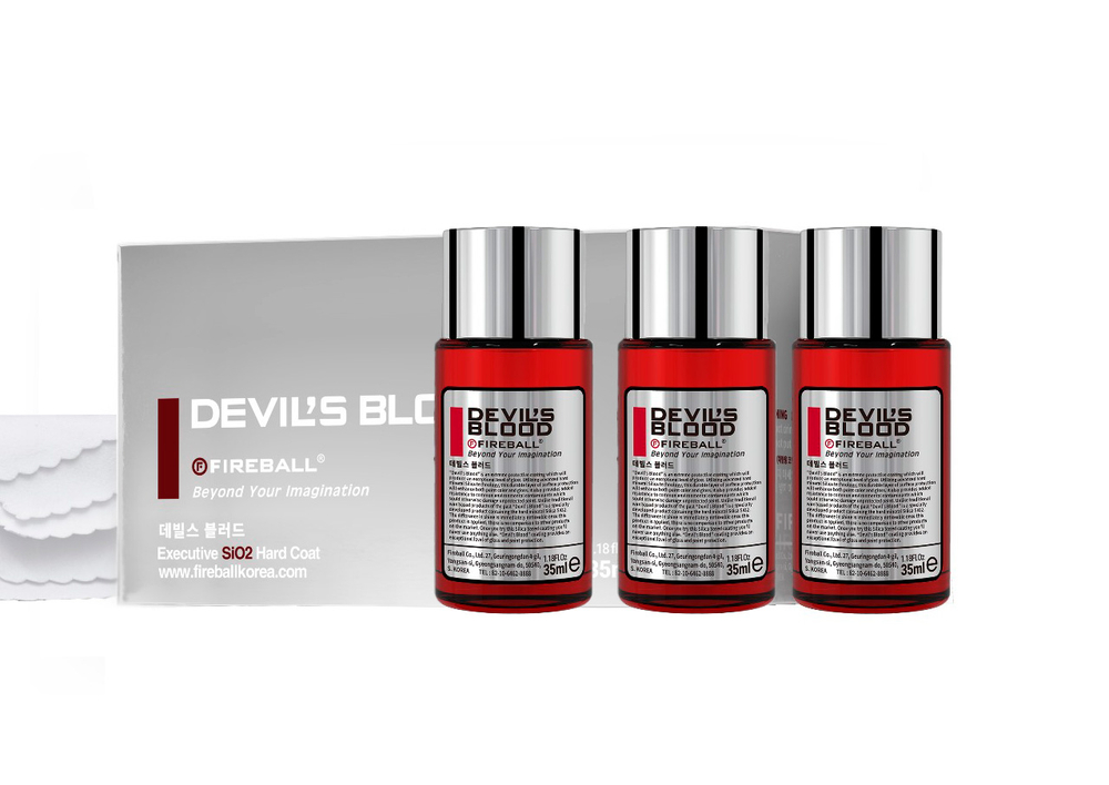 FIREBALL DEVIL'S BLOOD Защитное покрытие 105мл (35мл*3)