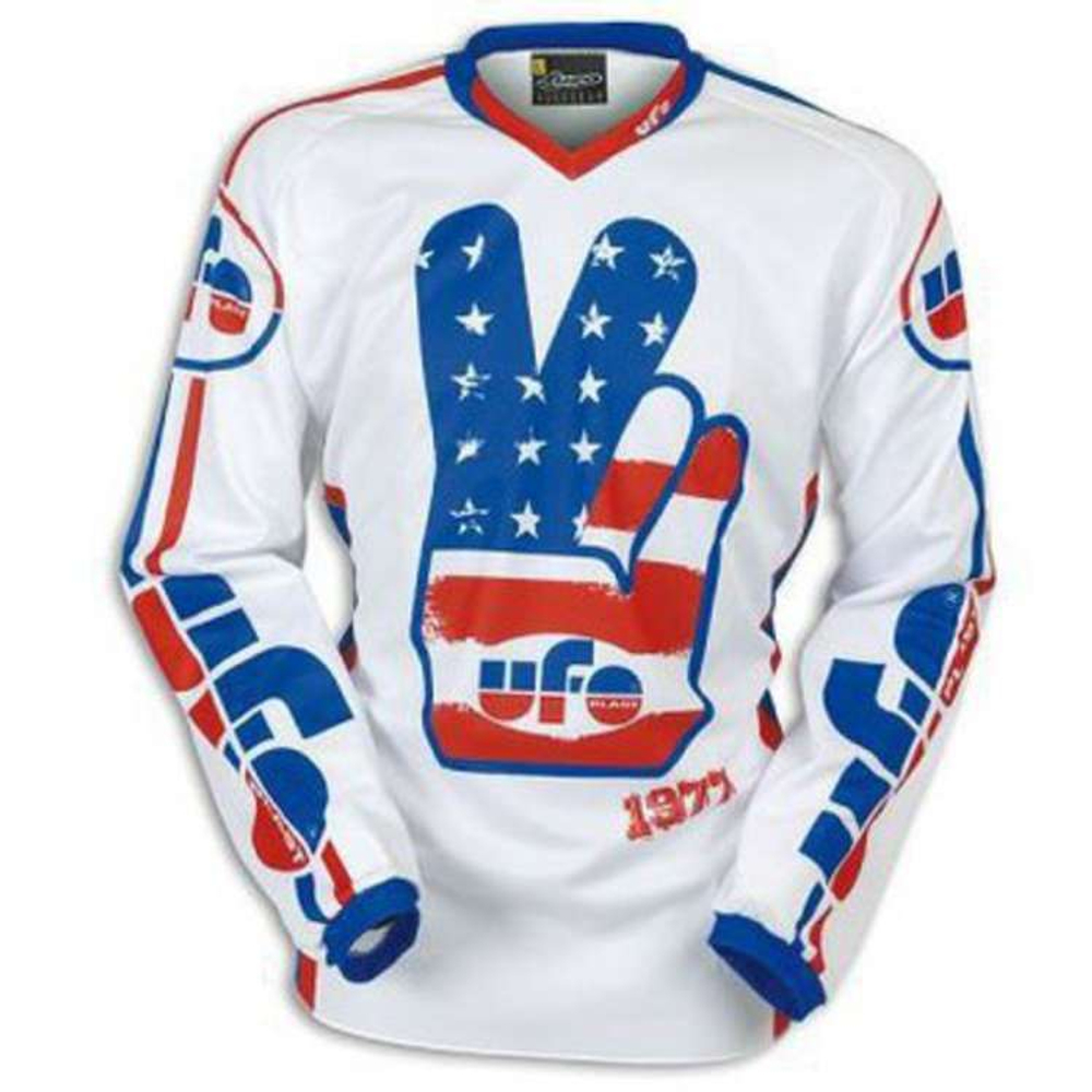 Jersey  UFO MTB (белая) размер L 56см.  (76-85 кг.)