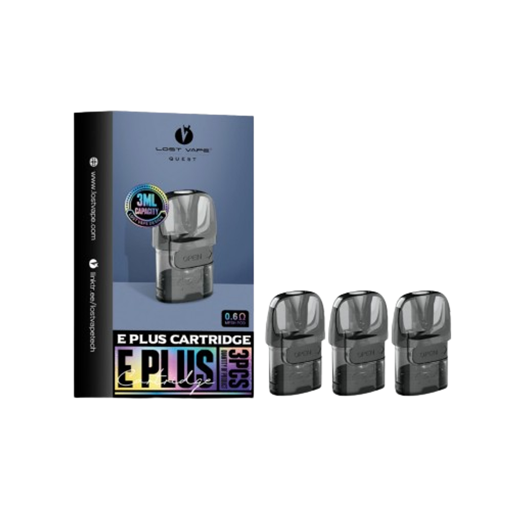 Картридж Lost Vape E-Plus Cartridge УП (в уп. 3шт)