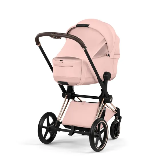 Детская коляска Cybex Priam V Style 2 в 1 Peach Pink на раме Rosegold