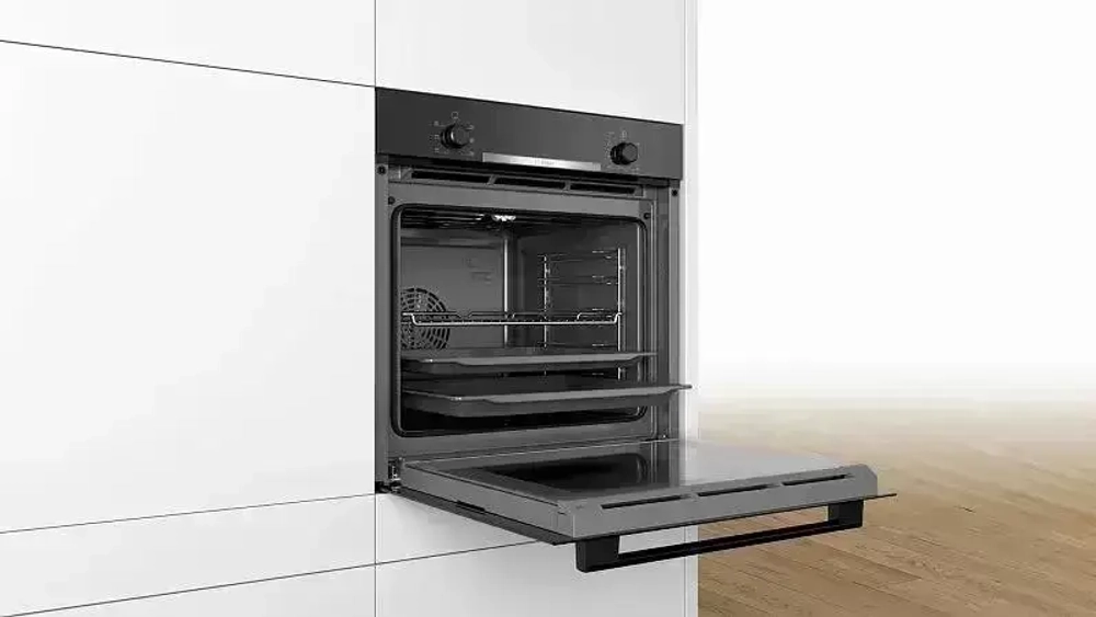 Электрический духовой шкаф Bosch HBA530BB0S