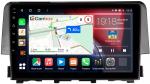 Магнитола для Honda Civic 10 2015-2021 - Canbox 9-650 Qled, Android 10, Быстрая, SIM-слот