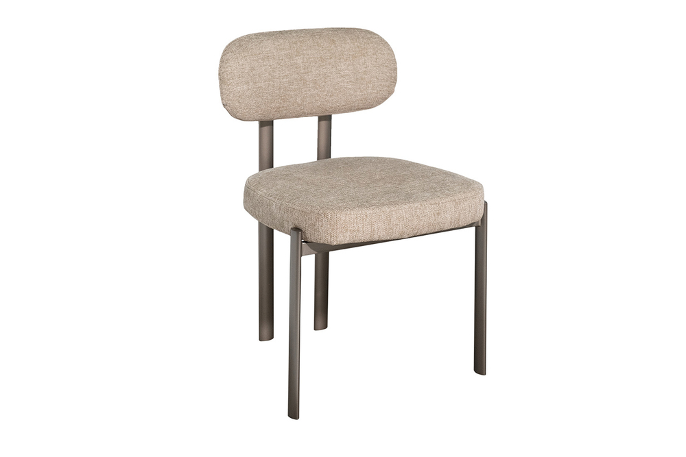 Стул обеденный бежевый 50x55x80см Garda Decor