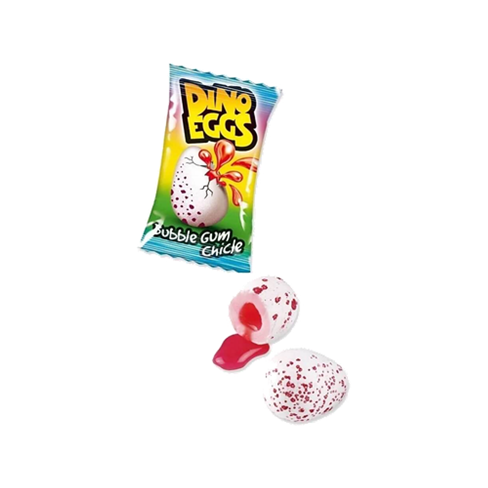 Fini Dino Eggs жевательная резинка с фруктовой начинкой 5,5г
