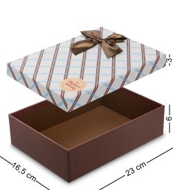 Packing Symphony WF-71-B Набор коробок из 3шт «Прямоугольник» цв.коричневый