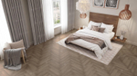 Каменно-полимерная плитка Alpine Floor Паркет лайт (Parquet Light) Дуб насыщенный ЭКО 13-7