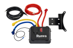 Лебёдка автомобильная электрическая 12V Runva 9500 lbs 4350 кг MAX влагозащищенная, синтетический трос