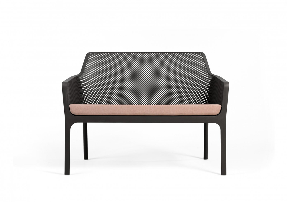 Диван пластиковый,  Net Bench, антрацит