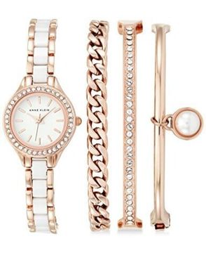 Женские часы Anne Klein AK/1954RGST (В наборе)