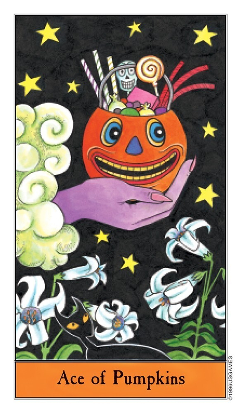 The Halloween Tarot in a Tin / Таро Хэллоуин в жестяной коробке