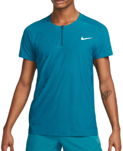 Теннисное поло Nike Court Dri-Fit Adventage Slam Tennis - green abyss/white