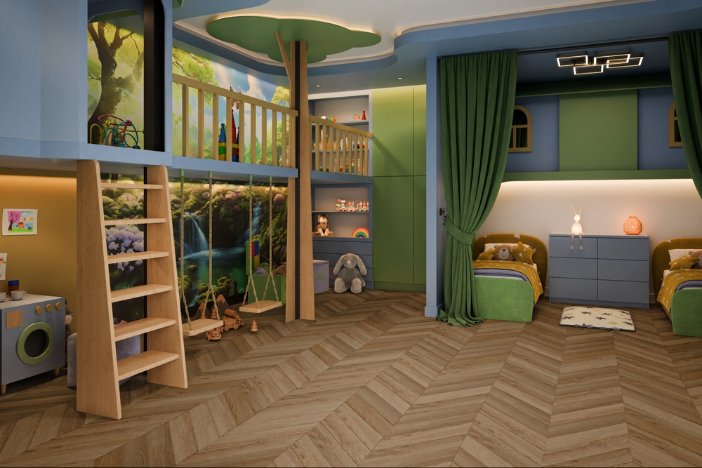 Кварц-винил SPC Damy Floor Chevron SPC 5 мм ЛУВР 1.676 м2