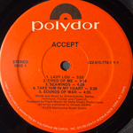 Accept ‎– Accept (США 1986г.)