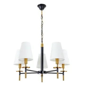 Подвесная люстра 5*Е14 A4075LM-5BK чёрный Riccardo Arte Lamp