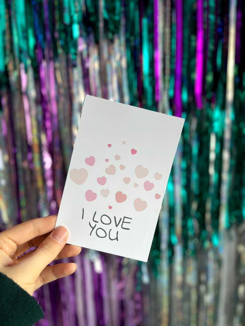 Открытка I love you №21 