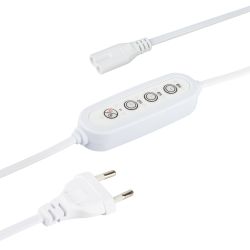Таймер для светильника ЭРА FITO-LINETIME-2 pin (2/4/8 H)-GR с проводом 1,5 м | Аксессуары для фито светильников