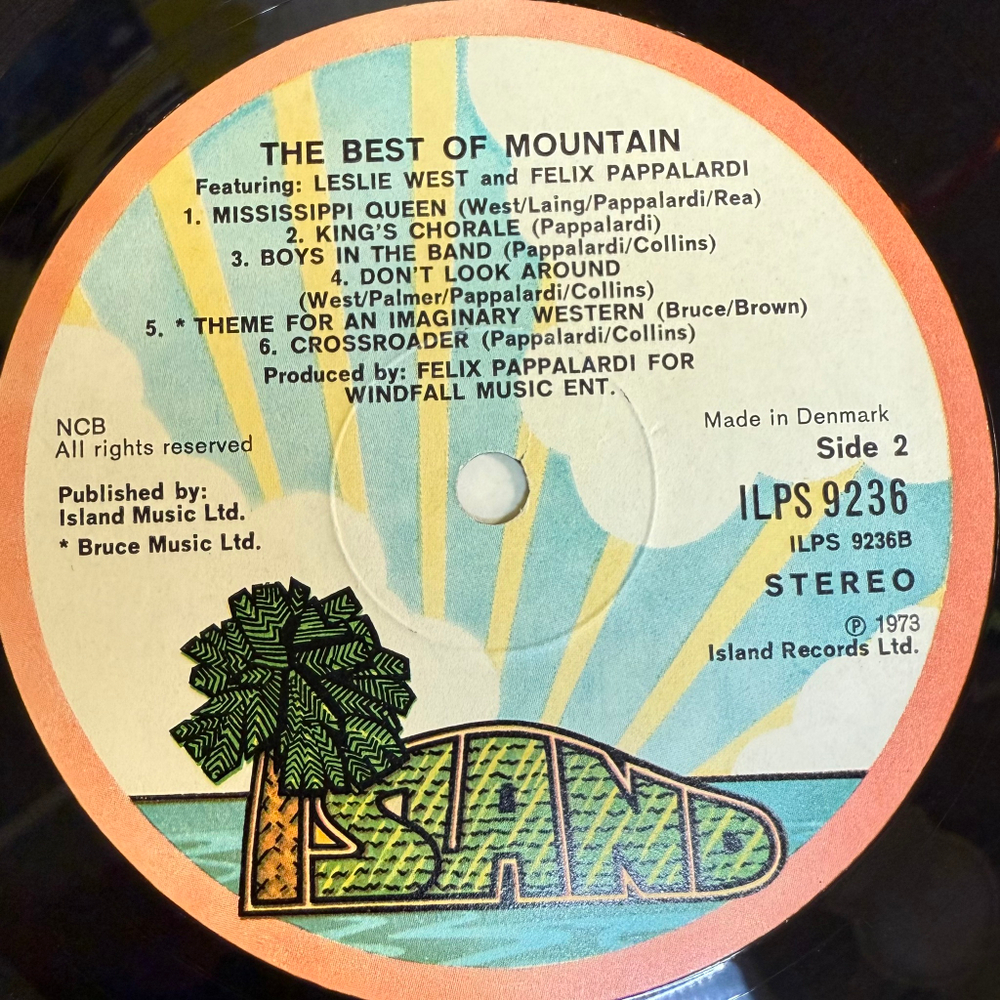 Mountain - The Best Of Mountain (Дания 1973г.)