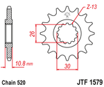 Звезда JTF1579.15