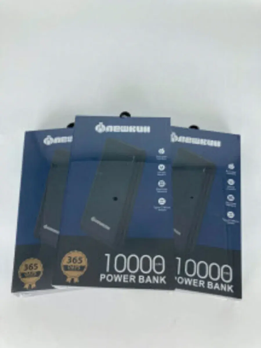 Внешний аккумулятор Флешкин 10000 mAh 2USB 2,1A Black