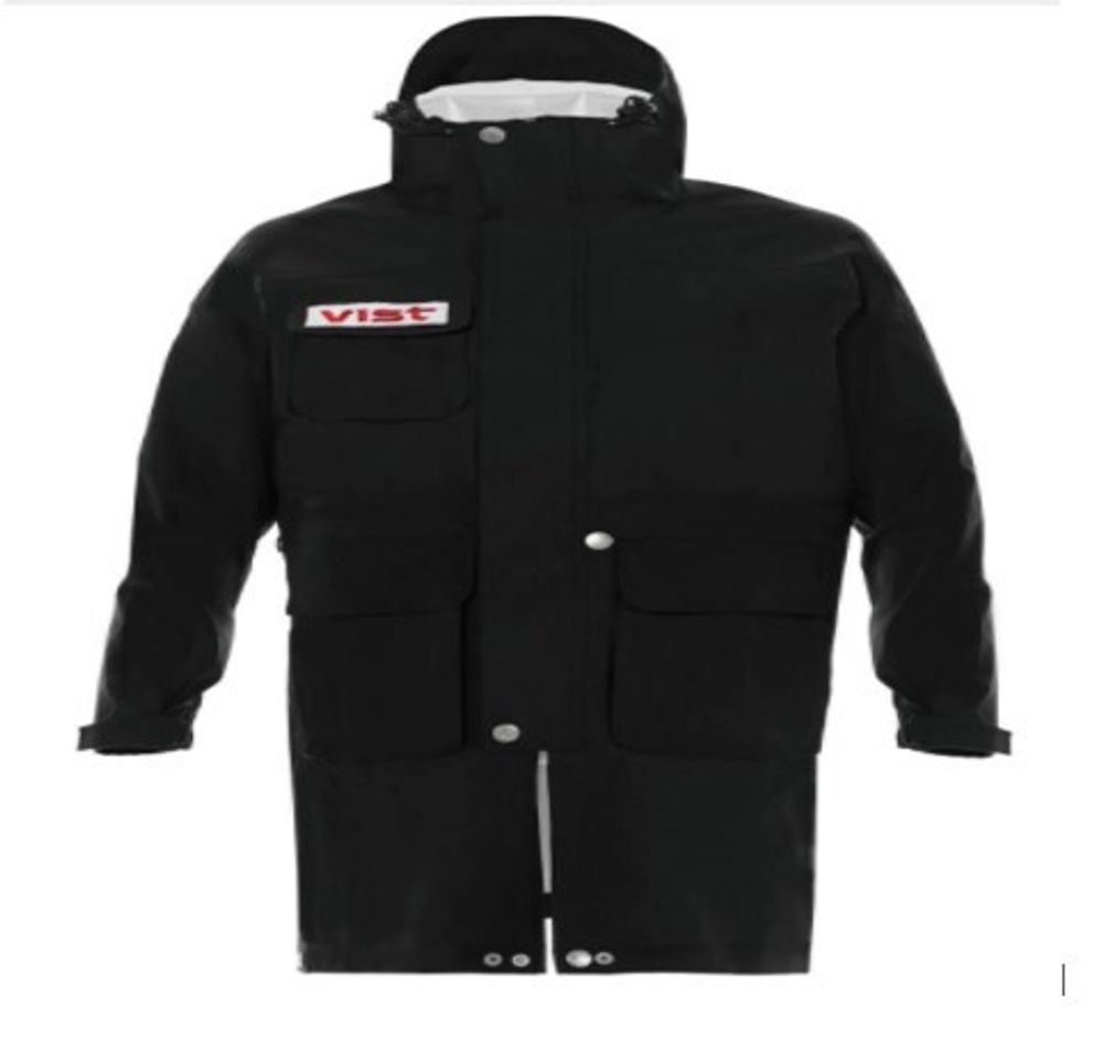 Плащ защитный для старта и тренировок Vist RAIN COAT black