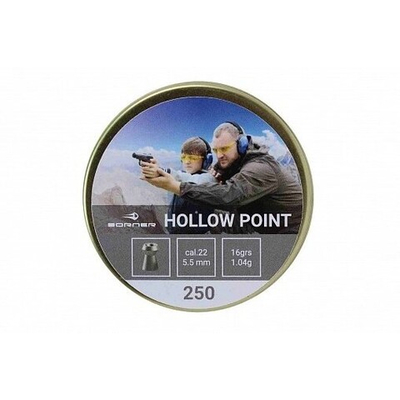 Пули Borner "Hollow Point", кал. 5,5 (250 шт.) 1,15гр.