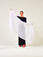 Шаль для восточных танцев Dance Every Wear SM7907 001, белый