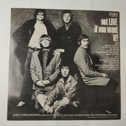 Винтажная виниловая пластинка LP The Rolling Stones Got Live If You Want It (Japan 1976) (No obi)