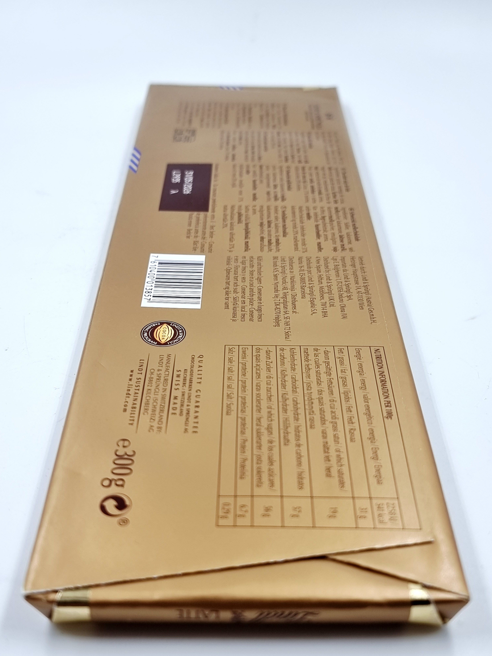 Шоколад Lindt Swiss Premium Chocolate молочный 300 г (из Финляндии)