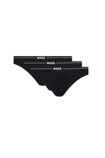 Стринги 3 пары 3P THONG BOSS BLACK - черный(50510030)