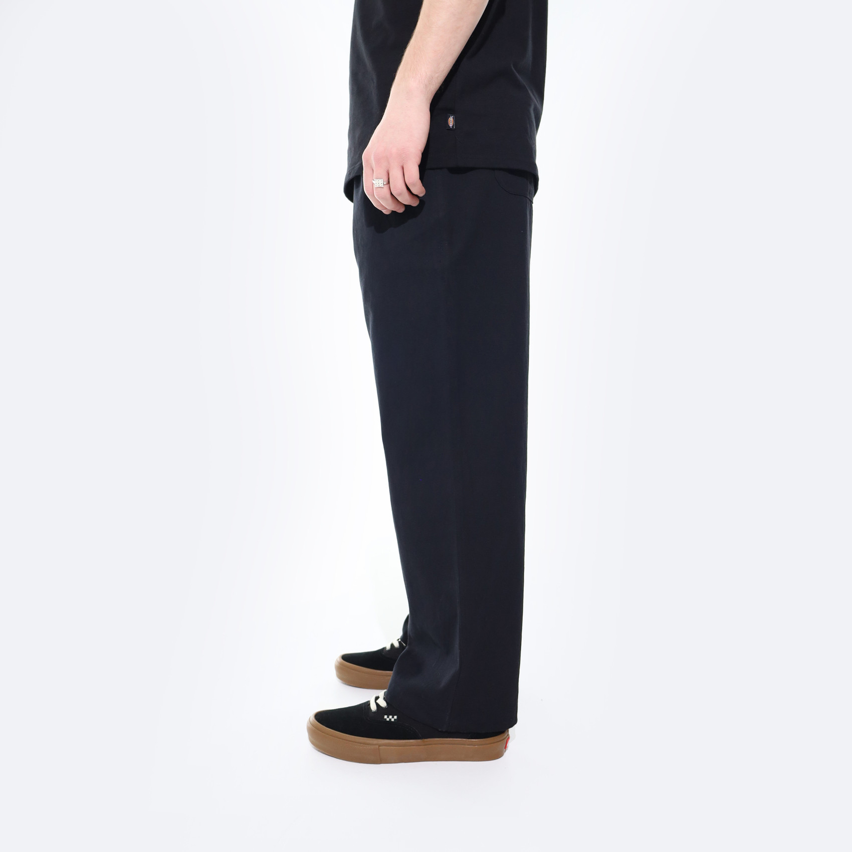 Брюки Magamaev Canvas tube pants (black) артикул: - купить в магазине Дайс