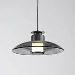 Подвесной светильник 8665P/S black/smoky