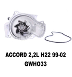 ПОМПЫ ACCORD 96- 2,2 H22A H23A
