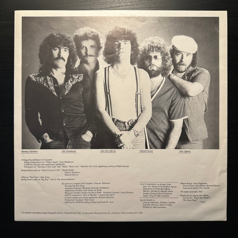 Nazareth- Malice In Wonderland (Англия 1980г.)