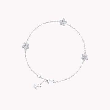 Браслет Graff Wild Flower Petite Pave Diamond Bracelet
