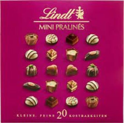 Шоколадные конфеты Lindt Mini Pralines 100 г (из Финляндии)
