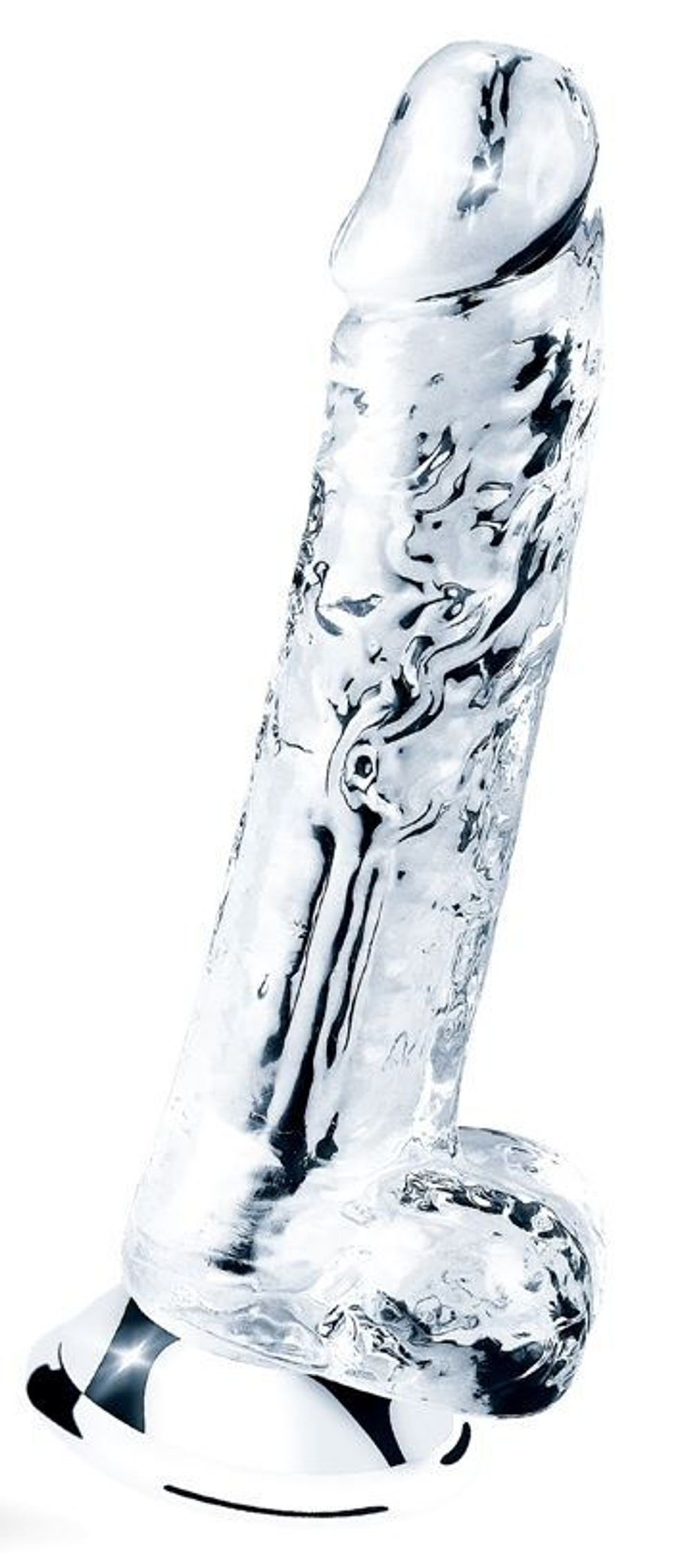 Прозрачный фаллоимитатор Flawless Clear Dildo 7.5 - 19 см. (Цвет: прозрачный)