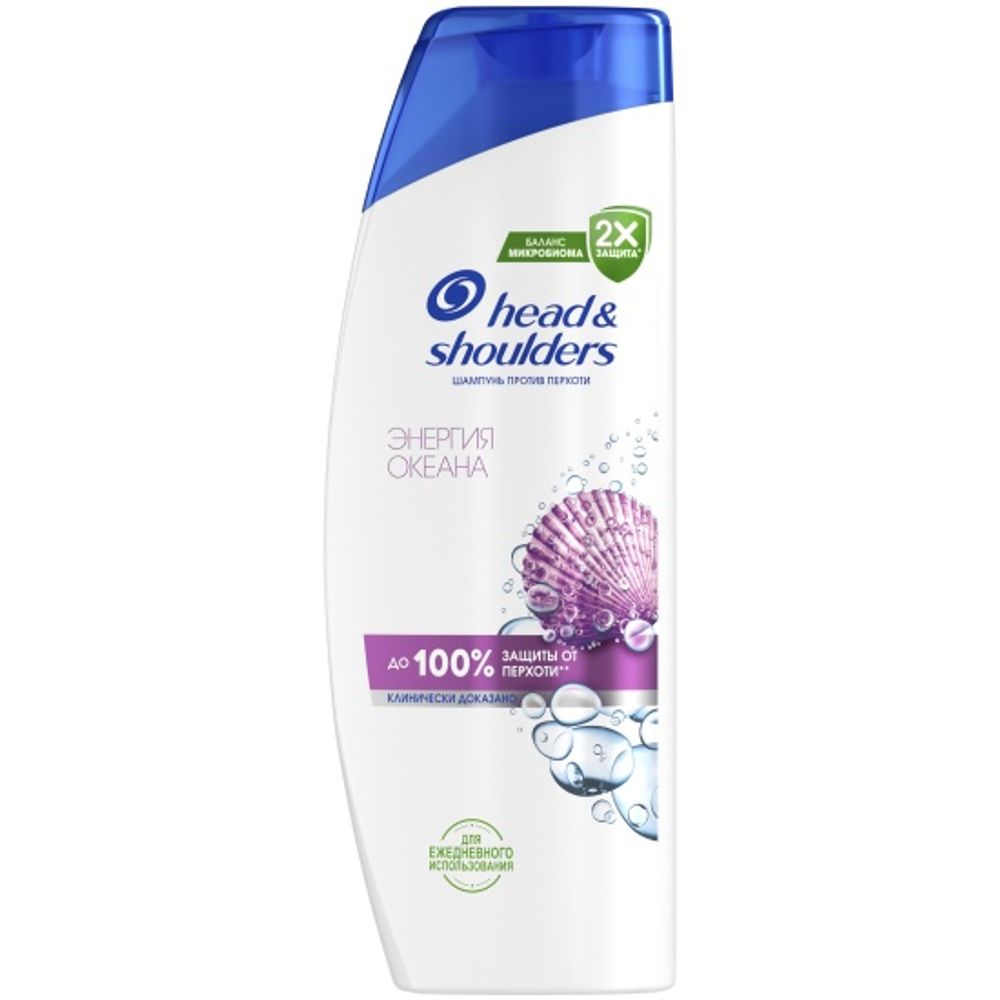 Шампунь Head & Shoulders 360мл Энергия океана