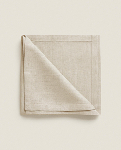 столовая салфетка из льна Zara Home